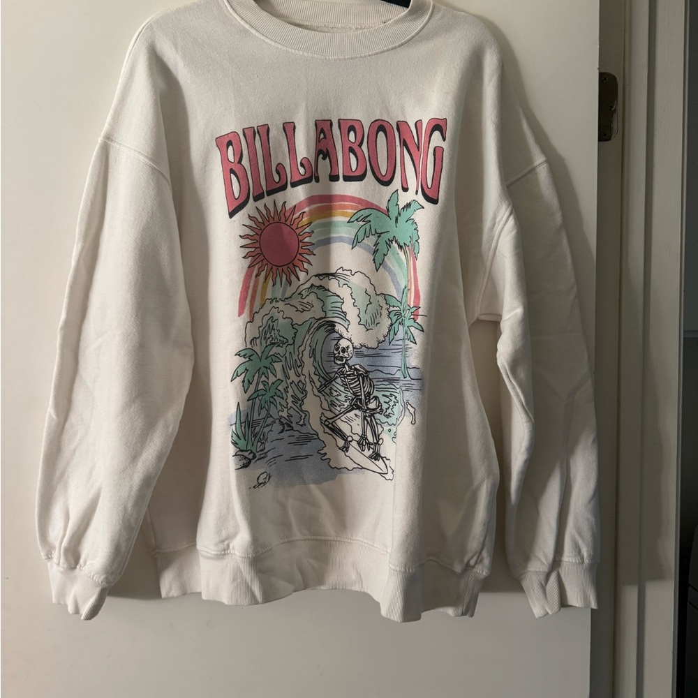 Billabong Classic White Crewneck